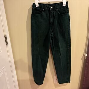 Stefano Man Deep Green Vintage Straight Leg 28 x 30 Men’s Jeans